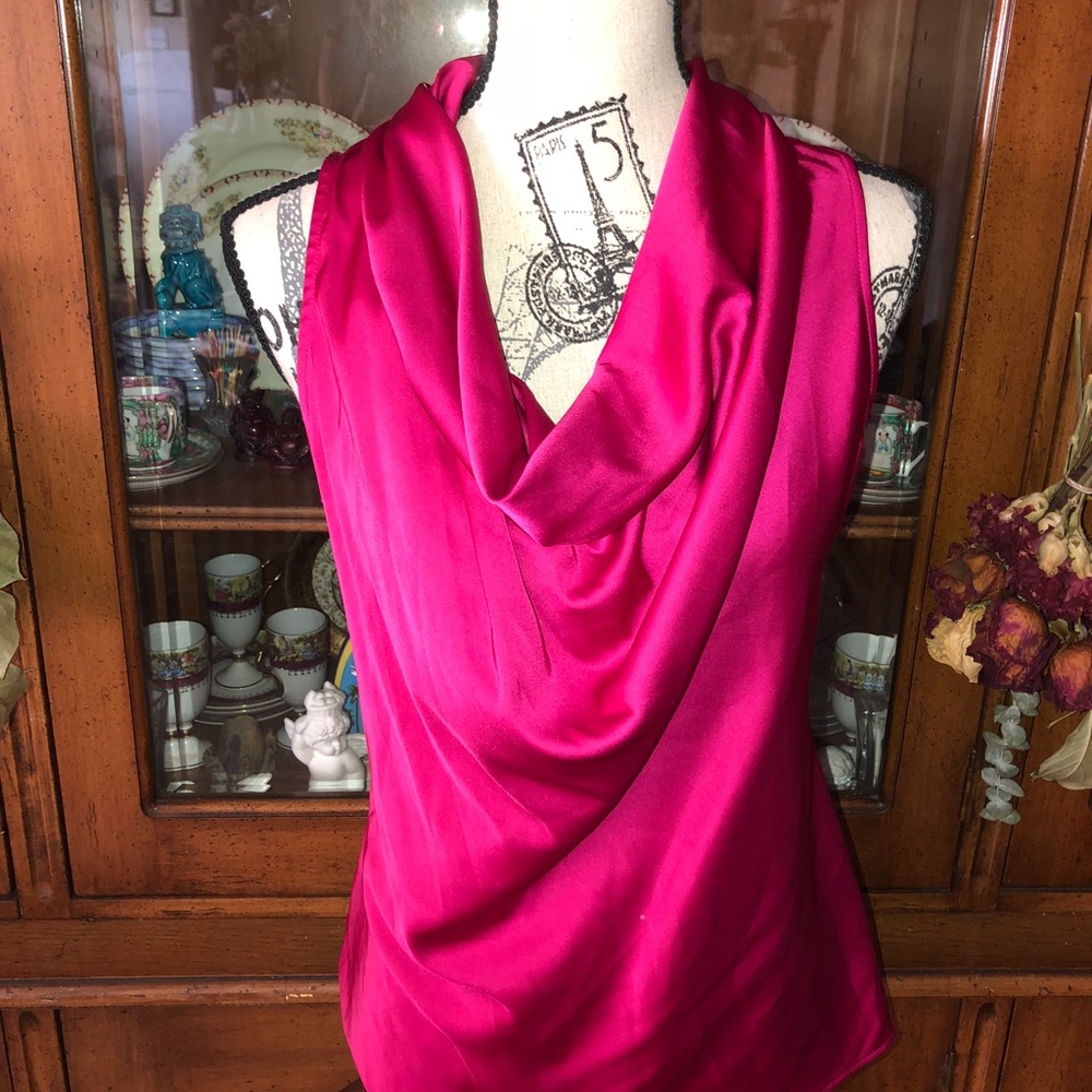 Sexy Hot Pink Blouse